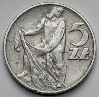 1835. 5 złotych 1971 Rybak - rzadki