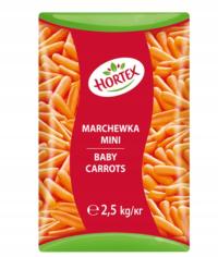 Hortex Marchewka mini mrożona 2,5 kg