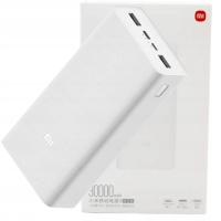 Xiaomi Mi Power Bank 3-30 000 мАч белый с кабелем