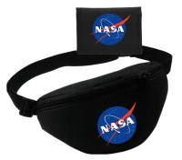 ZESTAW Portfel sportowy + Saszetka nerka NASA