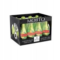 Abtey 12 Buteleczek czekoladowych z likierem Mojito 108g