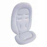 Podkładka do siedzenia wózka Miękkie wkładki do siedzenia Antypoślizgowa poduszka Odwracalna szarość