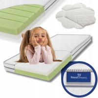 Materac 160x80 PIANKOWY dziecięcy WYSOKOELASTYCZNY twardy 160/80 FIKI MIKI