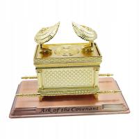 Arka Przymierza Dekoracja rzemieślnicza ze stopu Centrepiece 17.7x10.1x11.8cm