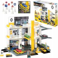 Гараж для детей парковка REANULT 3 уровня лифт трек авто польский Mochtoys