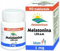 MELATONINA LEK-AM 1 mg bezsenność 90 tabletek