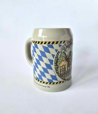 kufel ceramiczny Niemcy Das Gruntal Coburg 1994 0,5 l SCHEDEL BAVARIA