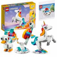 LEGO Creator 3в1 волшебный единорог 31140 Саше Снеговик 30645