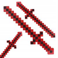 MINECRAFT большой световой меч светящийся пиксель длинный-идеально подходит для геймеров