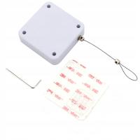 Samozamykacz przyklejany z linką stalową drzwi do 100 cm maksymalna 5 kg