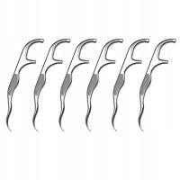 NARZĘDZIA DO CZYSZCZENIA JAMY USTNEJ DENTYSTYCZNA NIĆ ZE STALI NIERDZEWNEJ PODRÓŻNA