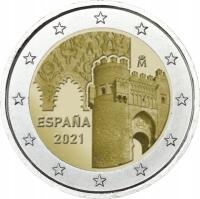 Hiszpania 2 euro 2021 -Toledo