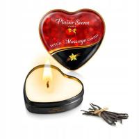 PLAISIR SECRET JADALNA ŚWIECA DO MASAŻU WANILIA