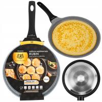 PATELNIA DO NALEŚNIKÓW INDUKCJA GAZ NON-STICK 28CM POWŁOKA NIEPRZYWIERAJĄCA