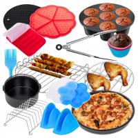 AKCESORIA DO FRYTKOWNICY ZESTAW 16 elementów AIR FRYER 4-4,5L Pojemnik