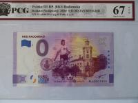 EPQ67 RKS RADOMSKO 2020r. 0 EURO 2020 rok SUPERB GEM UNC