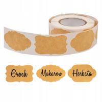 300x самоклеющиеся этикетки наклейки для специй консервированные контейнеры