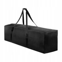 Torba do przechowywania na zewnątrz, torba do przechowywania sprzętu, torba Duffel Czarna 115x30x30cm