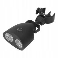 Lampa robocza LED 100LM 360 stopni obrotowy klips 3 regulacja IS