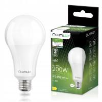 Żarówka LED E27 A60 24W = 200W 3452lm 4000K Neutralna 260° LUMILED
