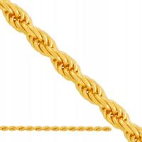 Bransoletka złota Kordel R18 próba złota 585 1g elegancka na prezent 14kt