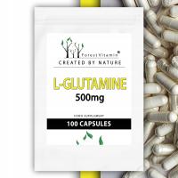 L-GLUTAMINA 500mg L-GLUTAMINE 100% AMINOKWASY + BADANIA LABORATORYJNE