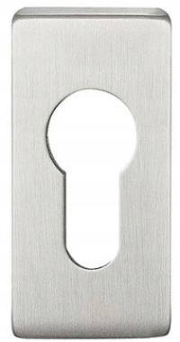 Нержавеющая прямоугольная вывеска INOX 6,5 мм Сатин