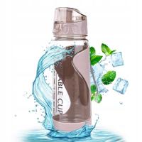 Тренажерный зал фитнес бутылка для воды 600 мл с ручкой