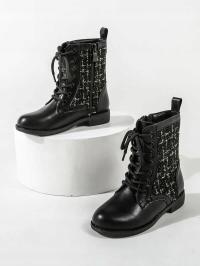 SHEIN ВЫСОКИЕ БОТИЛЬОНЫ НА МОЛНИИ ШНУРОВКА 33 09901