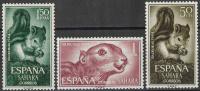 Hiszpańska Sahara - fauna** (1964) SW 260-262