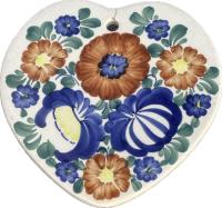 доска сердце фаянс WŁOCŁAWEK
