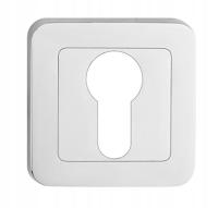 SZYLD DOLNY DECO TREND ISKRA LINEA kwadratowy CHROM BŁYSK wkładka