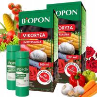Mikoryza uniwersalna Biopon Nawóz Do ROŚLIN OWOCÓW i WARZYW 100ml PAKIET