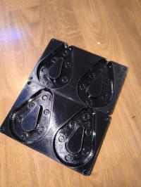 Forma do ciężarków karpiowych – Typu Grippa z Otworem w środku