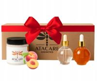 Zestaw Świąteczny do pielęgnacji dłoni ATACARE peeling i 2 oliwki