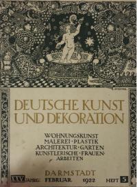 Deutsche Kunst und Dekoration Februar 1922