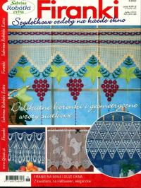 SABRINA ROBÓTKI EXTRA 3 / 2023 Firanki szydełkowe ozdoby na każde okno