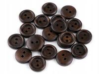 Guzik drewniany rozmiar 20