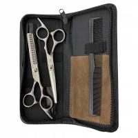 MICHEL PHILIPPE ZESTAW DO STRZYŻENIA WŁOSÓW NOŻYCZKI DEGAŻÓWKI 6,0