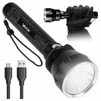 Светодиодный тактический фонарик перезаряжаемый водонепроницаемый USB-C 20W 1570LM PRO VAYOX