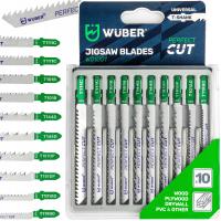 НАБОР ИЗ 10 НОЖНИЦ ПИЛЫ ЛОБЗИКОВЫЕ НОЖНИЦЫ ДЛЯ WUBER ФАНЕРЫ ДРЕВЕСИНЫ