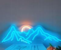 Dekoracyjny neonowy znak LED zasilany przez USB