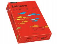 Papier ksero biurowy Rainbow format A4 czerwony 80g 500 arkuszy