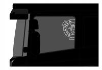 Наклейка SCANIA на боковые стекла (как VABIS)