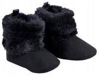 CIEPŁE BUTY buciki niechodki kozaki dziecko 0/6 Y858K