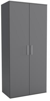 Шкаф гардеробная 80 HARROW откидная дверь антрацит