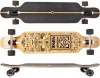 Скейтборд Longboard RAVEN Solid ABEC9