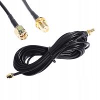 Przedłużacz LTE GSM 5 metrów SMA żeński na SMA męski