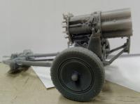 Niemiecki Nebelwerfer wersja ogniowa lub transportowa, 3D skala 1/35 i 1/32