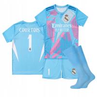 Strój / komplet piłkarski + getry COURTOIS MADRYT 1